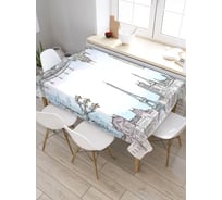 Скатерть прямоугольная из сатена JOYARTY Французская рамка tc_30880_120x145