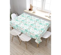 Скатерть прямоугольная из сатена JOYARTY Цветные полевые растения tc_30898_120x145