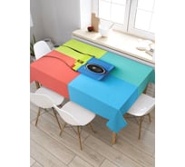 Скатерть прямоугольная из сатена JOYARTY Фотоаппарат tc_38059_120x145