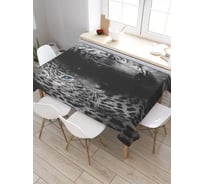 Скатерть прямоугольная из сатена JOYARTY Хищники tc_38175_120x145