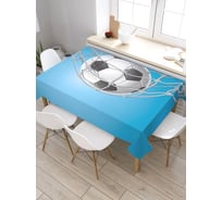 Скатерть прямоугольная из сатена JOYARTY Футбольный мяч tc_50849_120x145