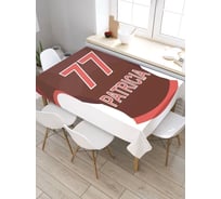 Скатерть прямоугольная из сатена JOYARTY Футболка Патриция 77 tc_5071_120x145