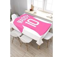 Скатерть прямоугольная из сатена JOYARTY Футболка Мадди 10 tc_5068_120x145