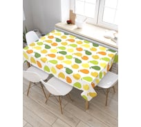 Скатерть прямоугольная из сатена JOYARTY Фруктовое настроение tc_47767_120x145