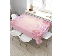 Скатерть прямоугольная из сатена JOYARTY Цветочные тычинки tc_35534_120x145