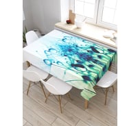 Скатерть прямоугольная из сатена JOYARTY Холодная роса tc_3382_120x145