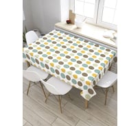 Скатерть прямоугольная из сатена JOYARTY Цветные мячи tc_36550_120x145