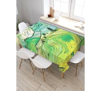 Скатерть прямоугольная из сатена JOYARTY Холмы грез tc_7124_120x145