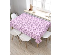 Скатерть прямоугольная из сатена JOYARTY Французские вихри tc_8399_120x145