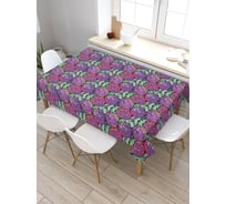 Скатерть прямоугольная из сатена JOYARTY Цветочные стены tc_7571_120x145