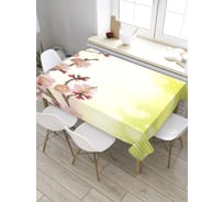Скатерть JoyArty Цветущая ветка, прямоугольная, из сатена tc_27737_120x145