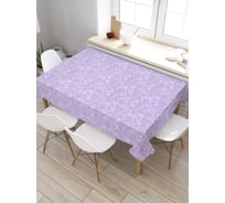 Скатерть JoyArty Цветущая сирень, прямоугольная, из сатена tc_20365_120x145