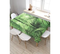 Скатерть JoyArty Цветущий папоротник, прямоугольная, из сатена tc_56239_120x145