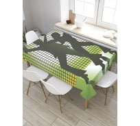 Прямоугольная скатерть из сатена JoyArty Танцующая пара tc_33652_120x145