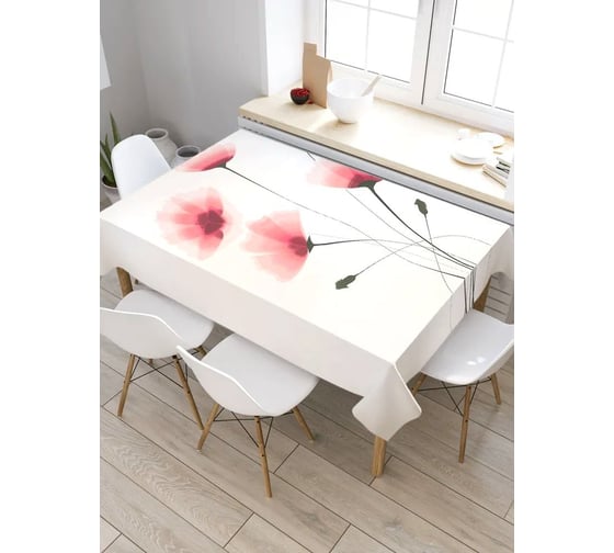 Прямоугольная скатерть из сатена JoyArty Тень воображения tc_22227_120x145 1