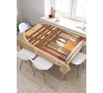 Прямоугольная скатерть из сатена JoyArty Традиционная аравийская архитектура tc_9488_120x145