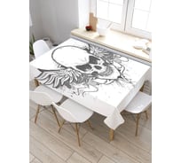 Прямоугольная скатерть из сатена JoyArty Угроза с крыльями tc_9769_120x145