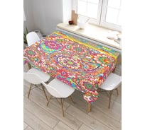 Прямоугольная скатерть из сатена JoyArty Теплое покрытие tc_32403_120x145