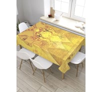 Прямоугольная скатерть из сатена JoyArty Три пирамиды tc_9332_120x145