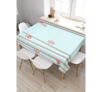 Прямоугольная скатерть из сатена JoyArty Украшение леса tc_20032_120x145