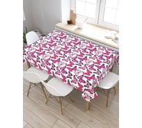 Прямоугольная скатерть из сатена JoyArty Ураган бабочек tc_2665_120x145