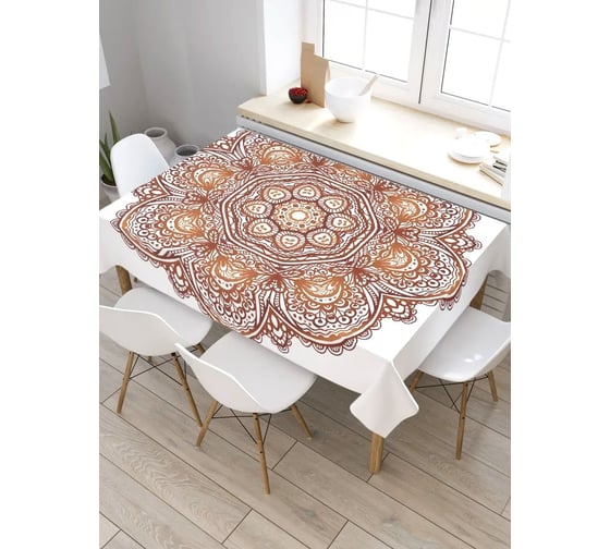 Прямоугольная скатерть из сатена JoyArty Угадай судьбу tc_21187_120x145 1