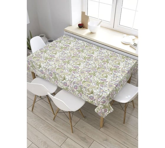 Скатерть прямоугольная JoyArty Поля принцессы из сатена tc_8795_120x145 1