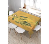 Скатерть прямоугольная JoyArty Стремление цветка из сатена tc_4131_120x145