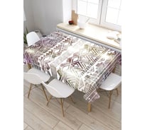 Скатерть прямоугольная JoyArty Стрелы древности из сатена tc_8178_120x145