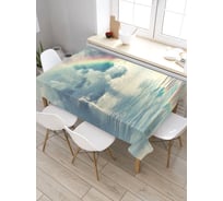 Скатерть прямоугольная JoyArty Погодное безумие из сатена tc_4537_120x145