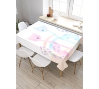 Скатерть прямоугольная тканевая JOYARTY на стол с рисунком Кошачья любовь 120х145 см tc_422691_120x145