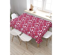 Скатерть прямоугольная тканевая JOYARTY на стол с рисунком Счастье 120х145 см tc_422616_120x145