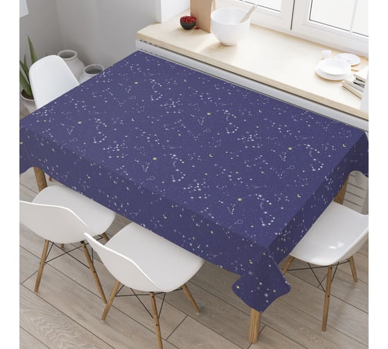 Скатерть прямоугольная тканевая JOYARTY на стол с рисунком День святого Валентина 145х180 см tc_422627_180x145 1