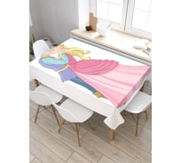 Скатерть прямоугольная тканевая JOYARTY на стол с рисунком Свидание 120х145 см tc_422637_120x145