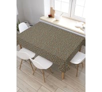 Скатерть прямоугольная тканевая JOYARTY на стол с рисунком Мелковые сердечки 145х180 см tc_422623_180x145