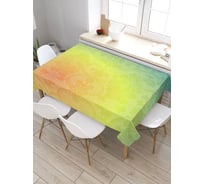Прямоугольная скатерть из сатена JoyArty Узорчатая теплота tc_30321_120x145