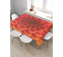 Скатерть прямоугольная водоотталкивающая JOYARTY на стол Цветущая любовь 145x180 см tcox_422704_180x145