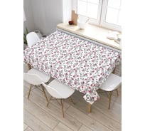 Скатерть прямоугольная водоотталкивающая JOYARTY на стол Окрыленные сердца 145x180 см tcox_422692_180x145
