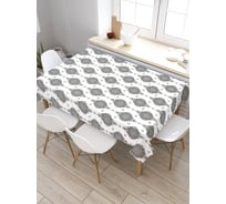 Прямоугольная скатерть из сатена JoyArty Традиционный азиатский орнамент tc_33075_120x145