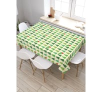 Скатерть прямоугольная водоотталкивающая JOYARTY на стол Украли ёлку 145x180 см tcox_427867_180x145