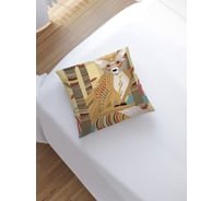 Наволочка декоративная JoyArty на молнии, чехол на подушку Праздничный лис 45x45 см sl_427891