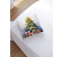 Наволочка декоративная JoyArty на молнии, чехол на подушку Сказочный праздник 45x45 см sl_427882