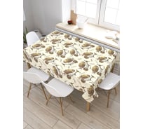 Скатерть JoyArty Цеппелин, прямоугольная, из сатена tc_28059_120x145