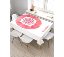 Скатерть JoyArty Чакра муладхара, прямоугольная, из сатена tc_18743_120x145