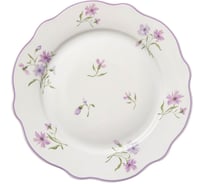 Десертная тарелка HomeQueen Летние воспоминания, цветы 19.2 см /48/6 77103