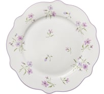 Обеденная тарелка HomeQueen Летние воспоминания, цветы, 27.1 см /24/6 77101