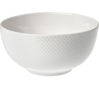 Тарелка-боул HomeQueen Белый лотос 600 мл /48/6 77090