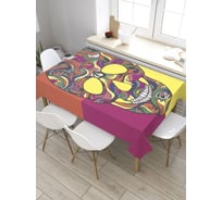 Скатерть JoyArty Череп арт, прямоугольная, из сатена tc_35918_120x145