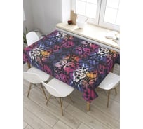 Скатерть JoyArty Черепа в тени, прямоугольная, из сатена tc_36612_120x145