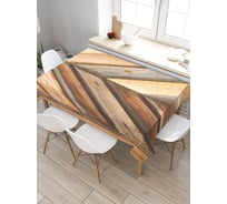 Скатерть JoyArty Четкость линий, прямоугольная, из сатена tc_20388_120x145